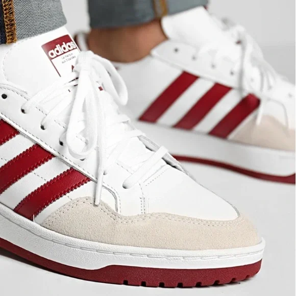Rare Retro Vintage Inspired Adidas Originals Team Court Sneakers